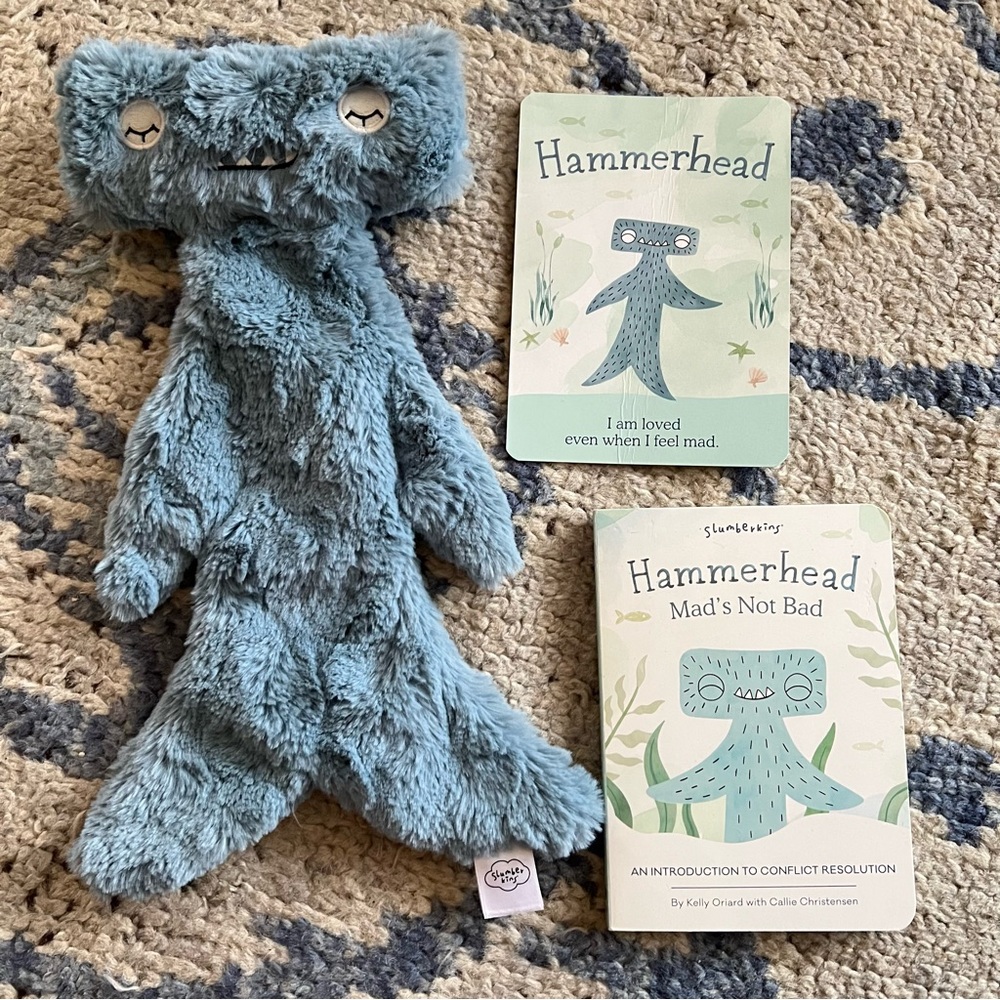 Blue Hammerhead Plush Toy